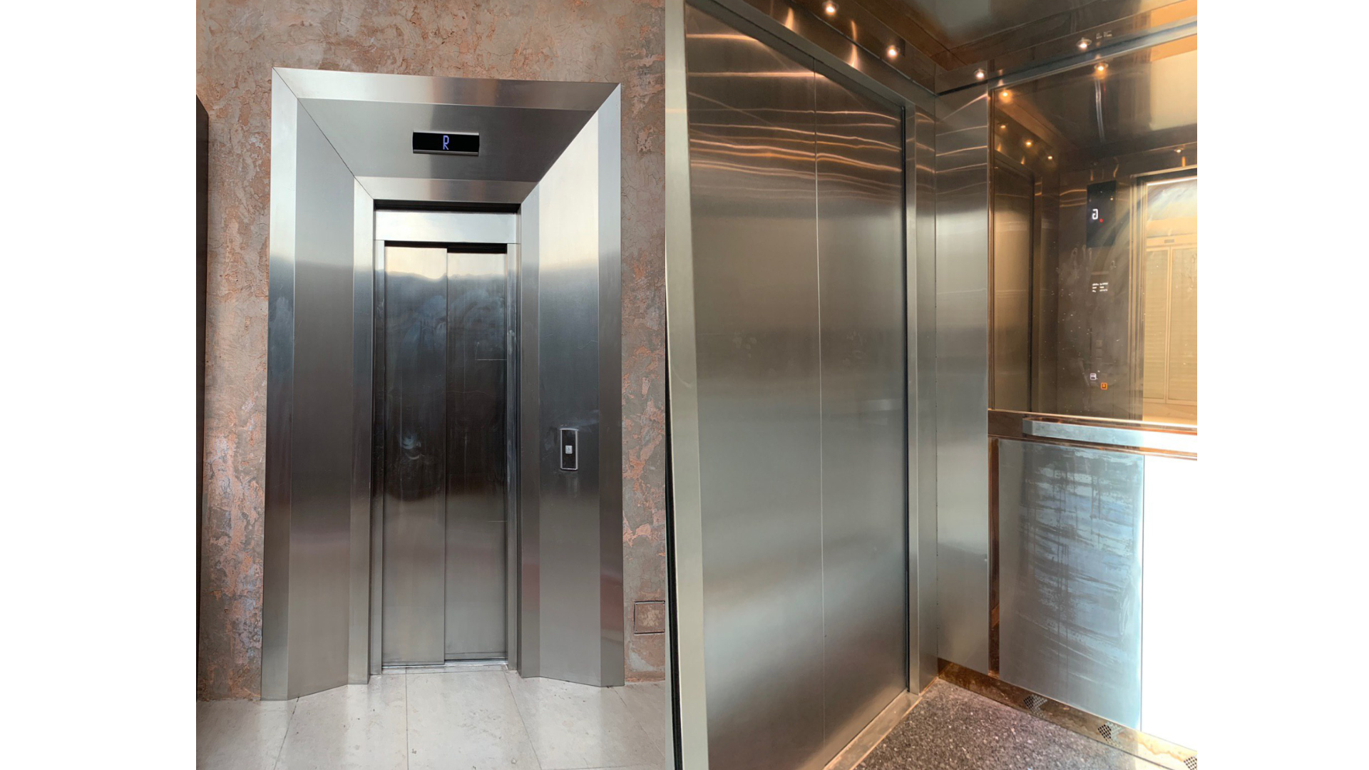 آسانسور های تجاری یورو پک شرکت آسانسور و پله برقی روان پارس در پروژه پنو